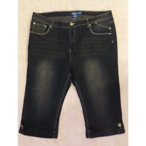 dkin Capri Blue Jeans Womens Size 16w